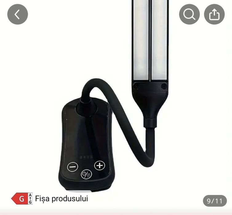 Lampă pentru citit super luminoasă 14 leduri