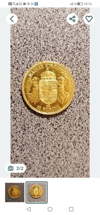 10 coroane maghiare