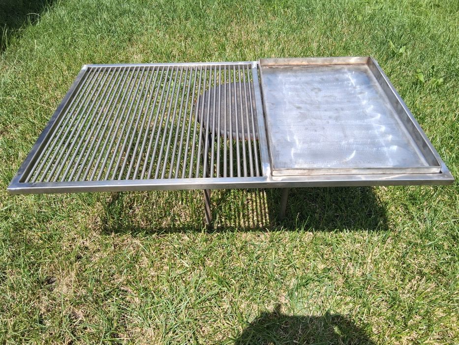 Gratar 70X50 CM INOX Alimentar, Bare 8mm,Rotative