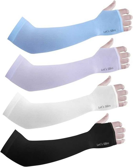 8 Чифта Спортни Ръкави за ръце, протектори, срещу UV лъчи за спорт