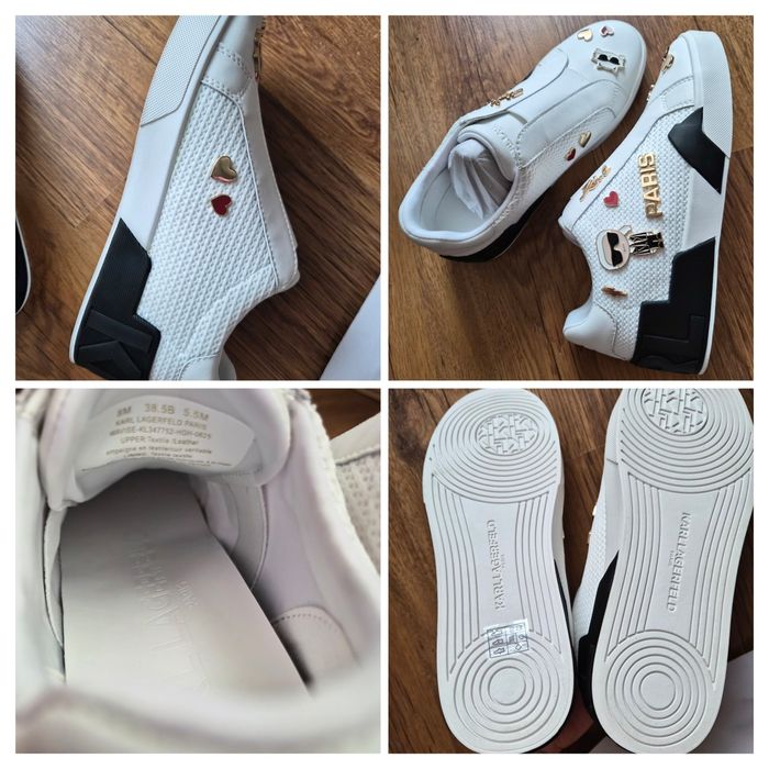 Karl Lagerfeld оригинални сникърси с пинове