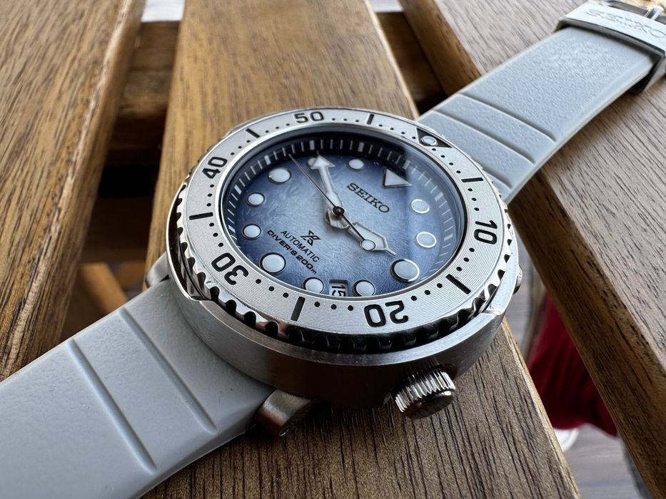 Seiko Prospex Antarctica Tuna Save the Ocean SRPG59K1 43.2 mm