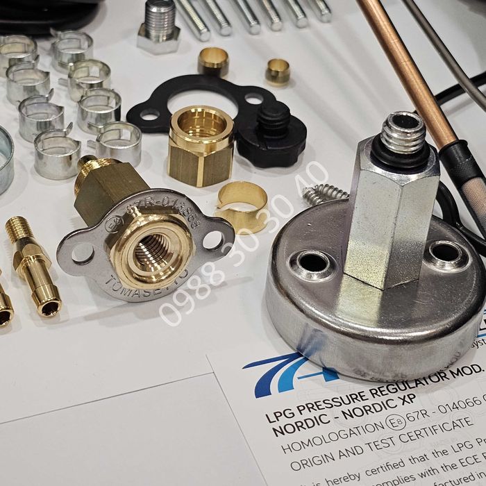 НОВ! ГАЗОВ ИНЖЕКЦИОН с OBD 4цил. пълен комплект + 35л. gazov injekcion