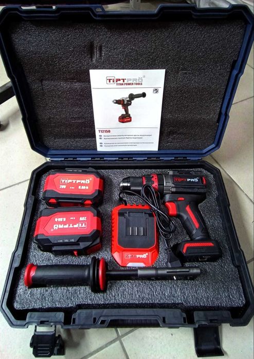 TIPTPRO дрель-шуруповерт T12150