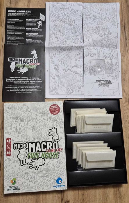 Joc de societate boardgame MicroMacro: Full House