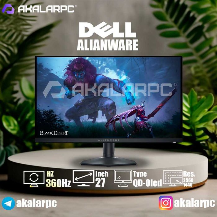 Dell Alianware 27" 2K 360Hz - AW2725DF