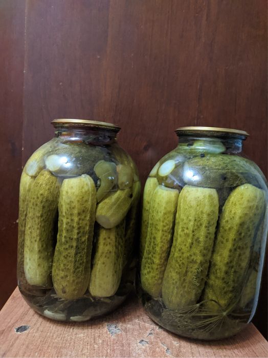 Соленье домашнее ( огурцы, помидоры)