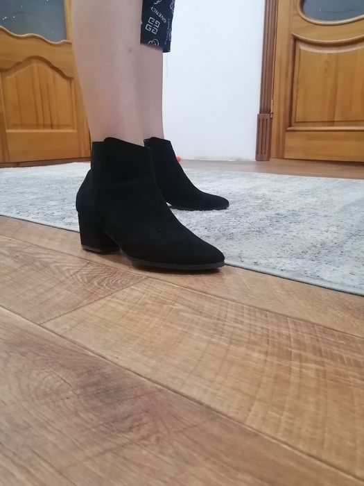 Натурал замш осенный етік.