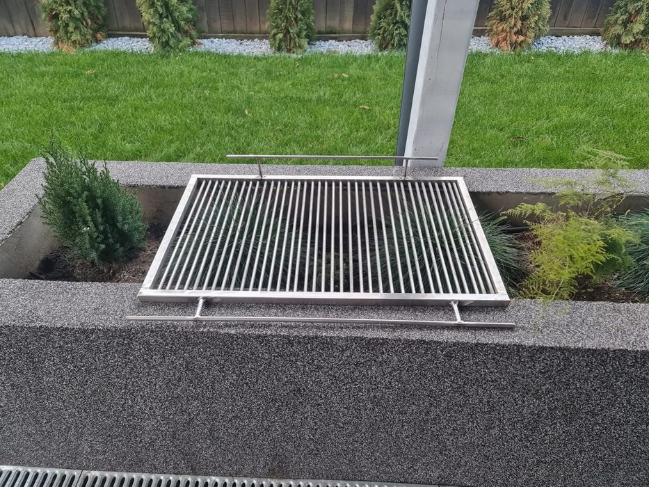 Gratar inox, plita si sisteme prindere gratar caramida