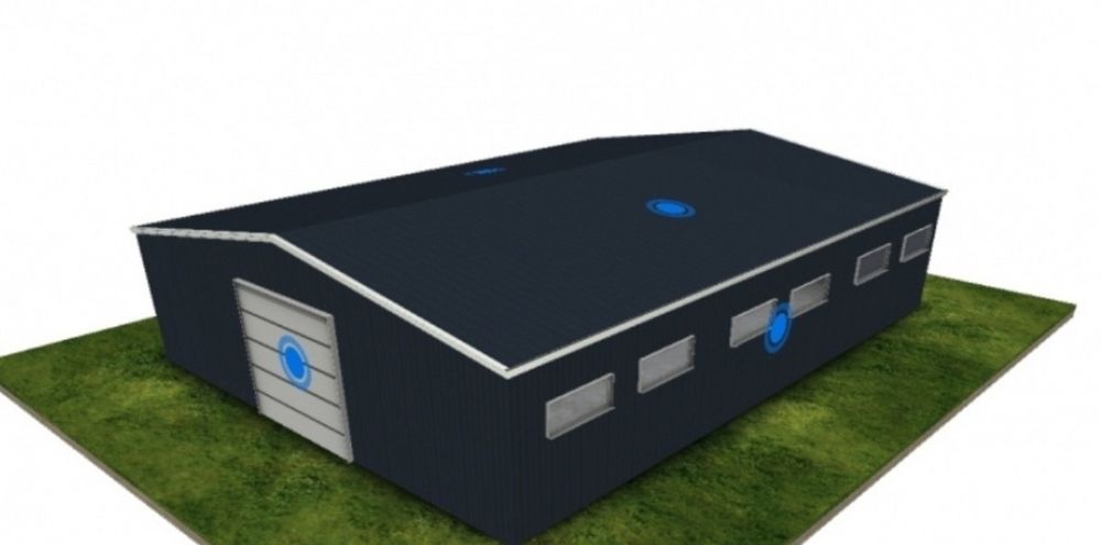 Vand hala metalică
10x18,4
Din europrofile 
Stâlpii
Ferme
Pene
Cuzinet