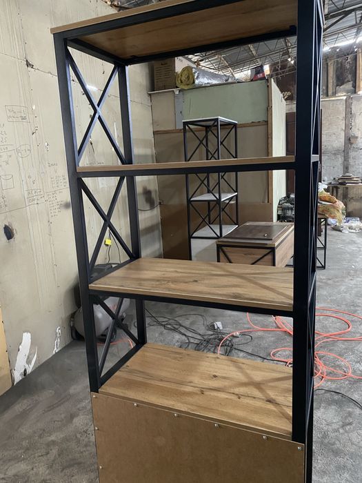 Шкаф стелаж лофт