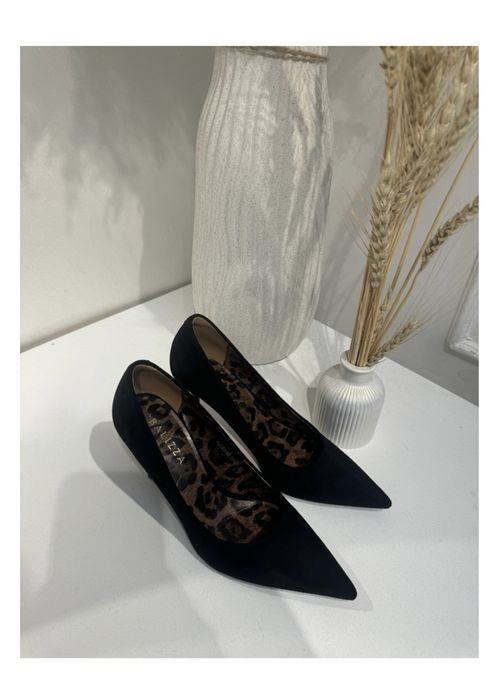 Туфли замшевые лодочки