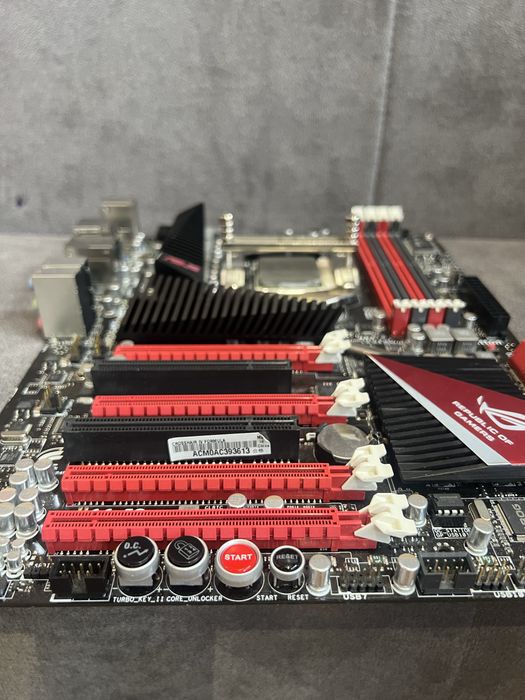 Продаю комлект - ASUS ROG Crosshair IV Formula + AMD Phenom II X6