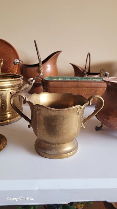 Декоративни винтидж медни съдове ,кани