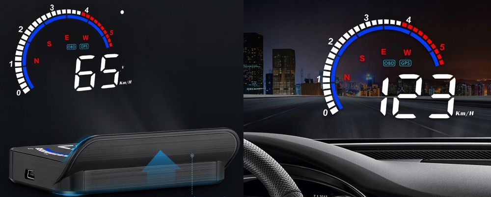 Яркая проекция с датчиком температуры