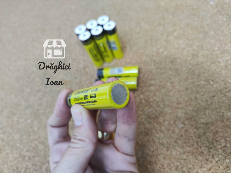 Acumulator 18650 LiitoKala PREMIUM+ HighDrain 10A Li-ion 3500mAh REAL