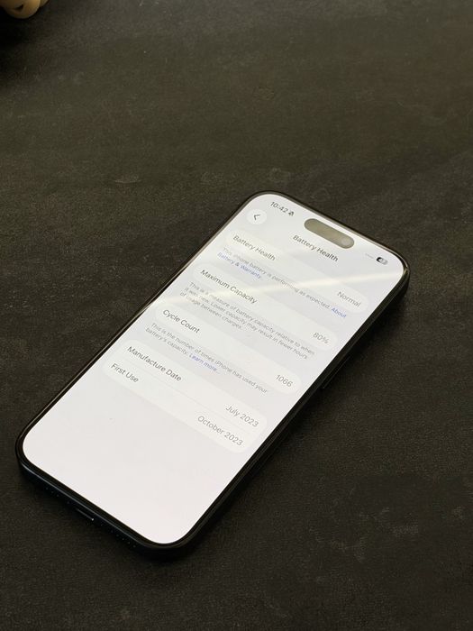 iPhone 15 pro 512 GB Blue Titanium