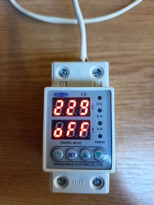 Releu protecție monofazat 63A