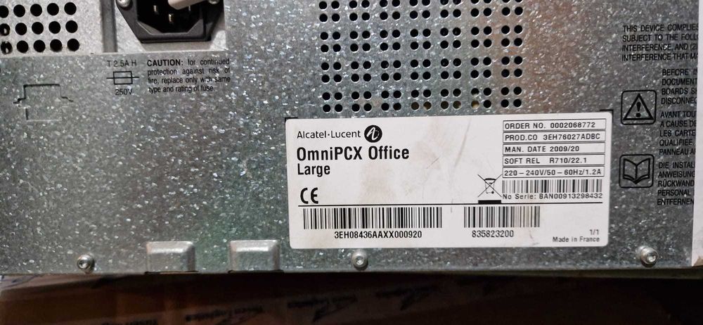 Vand Centrala telefonica ALCATEL OmniPCX Office Large NEGOCIABIL
