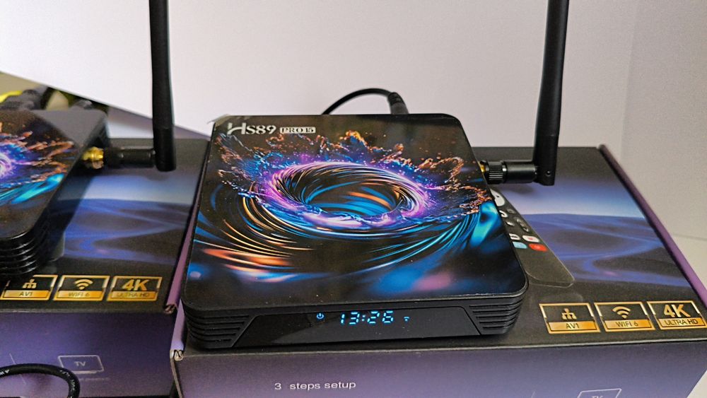 Smart Приставка 2026  Быстрая HS89 Pro 15 + Бесплатные Каналы