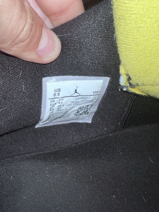 Jordan 4 yellow thunder
