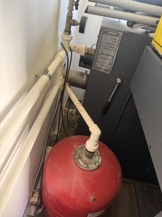 Centrală pe peleți Romstal Vision / Arikazan 23 kW + puffer Cordivari 500L + buncăr