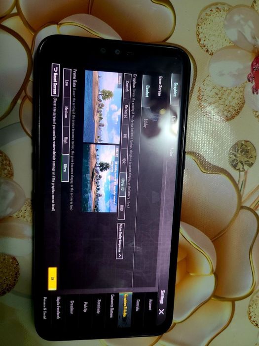 Lg v50 6/128 pubg 60fps