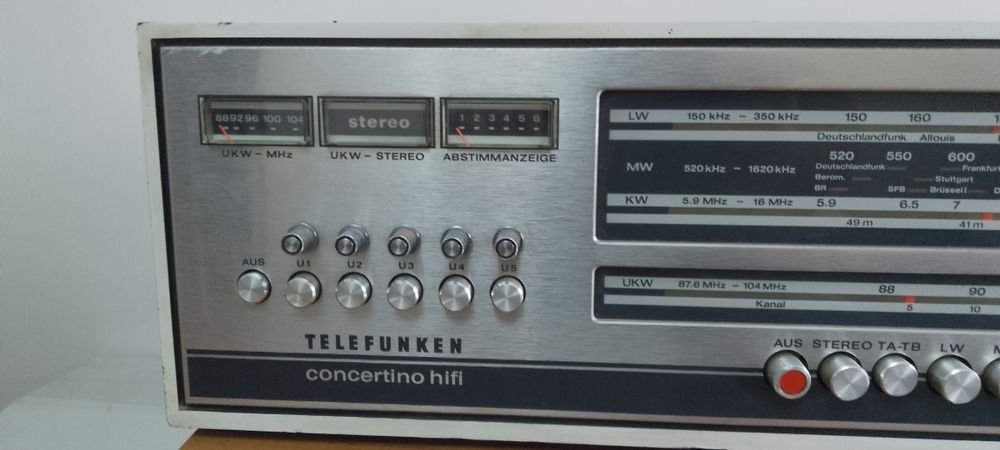 Amplituner Telefunken Concertino Hi-Fi-  Superbitate!
