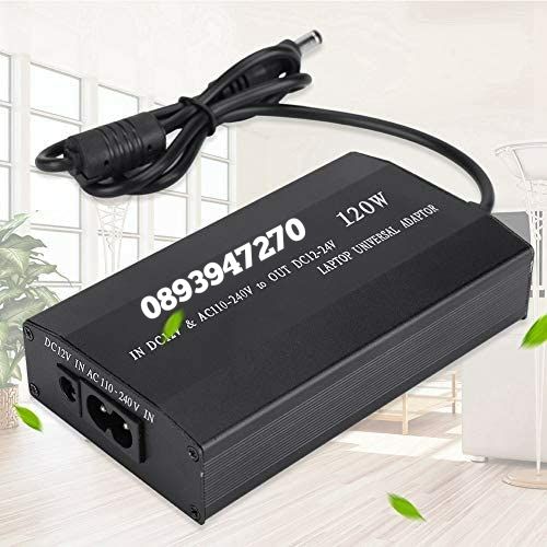 Универсално зарядно за лаптоп 120W,12V/24V, кабел за 220V и за запалка