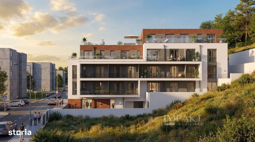 Apartament 3 camere 71 m2 in ansamblu nou Plopilor