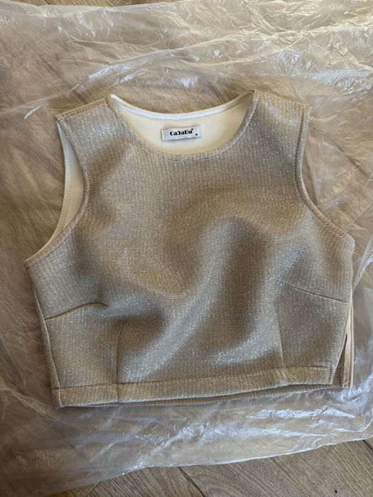 Блестящ топ/потник