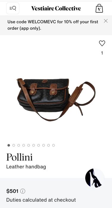 Pollini оригинална чанта