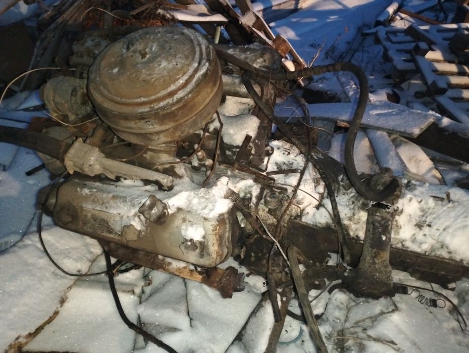 Ямз 236 вместе с КПП МАЗ