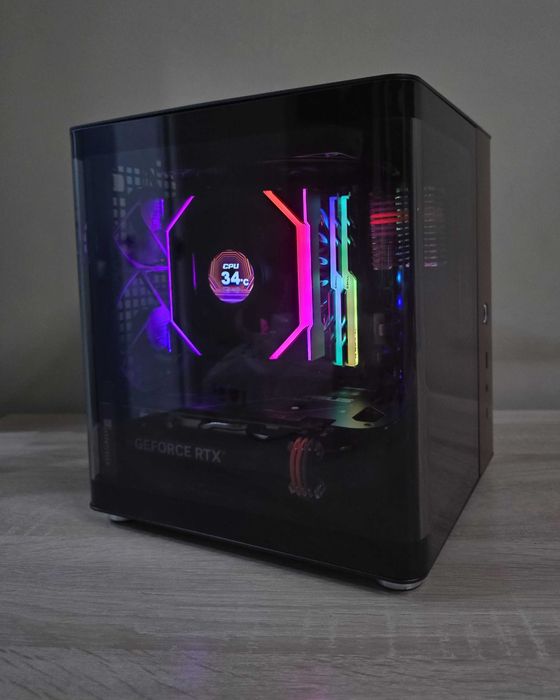 Mini Игровой компьютер i5 14400f rtx 4060 Win 11 Pro