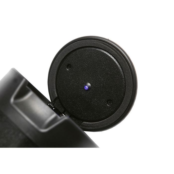 Scrumiera auto universala, neagra cu lumina albastra, LED, Breckner Germany