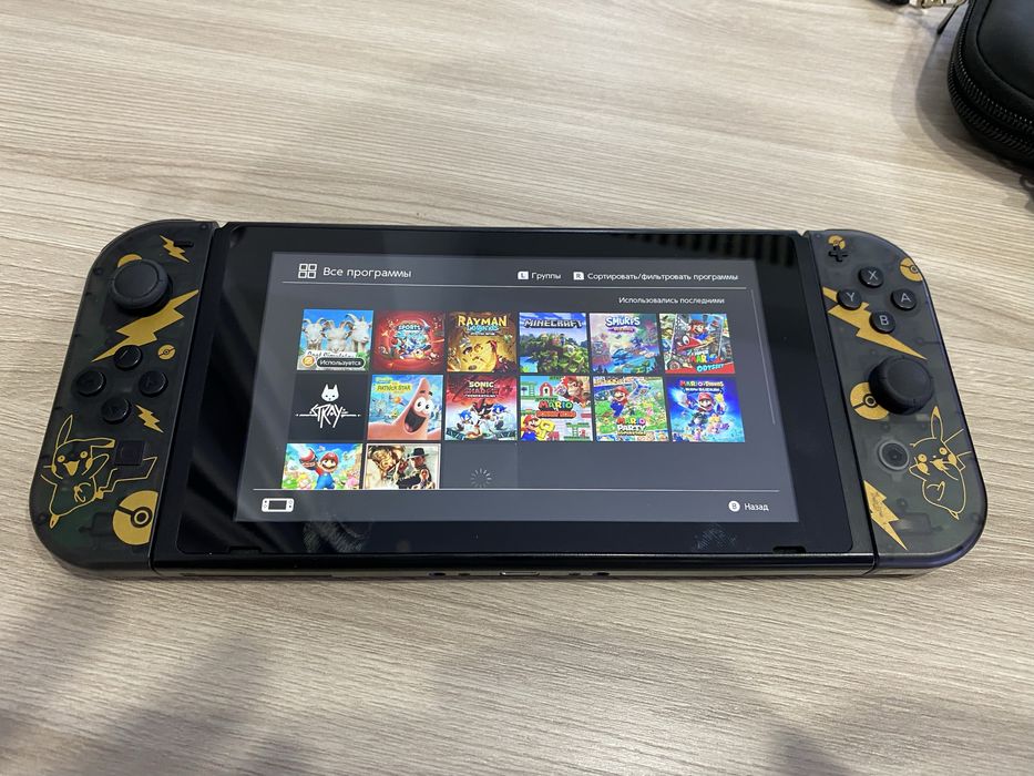 Nintendo switch прошитая +14игры