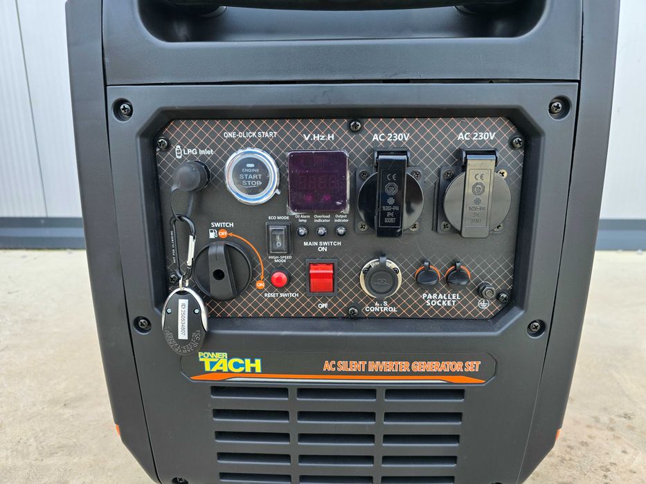 Инверторен генератор ток агрегат за ток TACH 6000iE 5 kW 2026