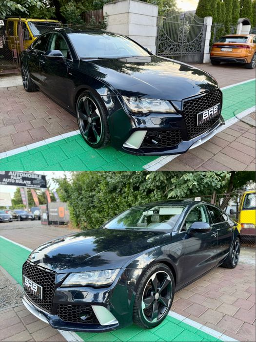 • Audi A7 2013 • 3.0 Quattro 245 cp / Pachet RS7 / Extra full • Parc Auto • RATE • Garantie •