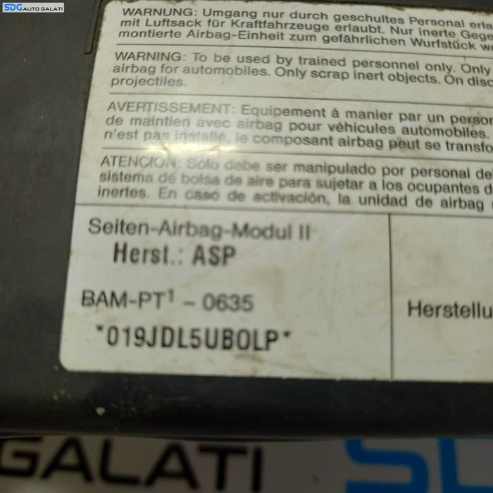 Airbag Scaun Stanga Volkswagen Bora 1998 - 2005 Cod 1J4880239 [1205]