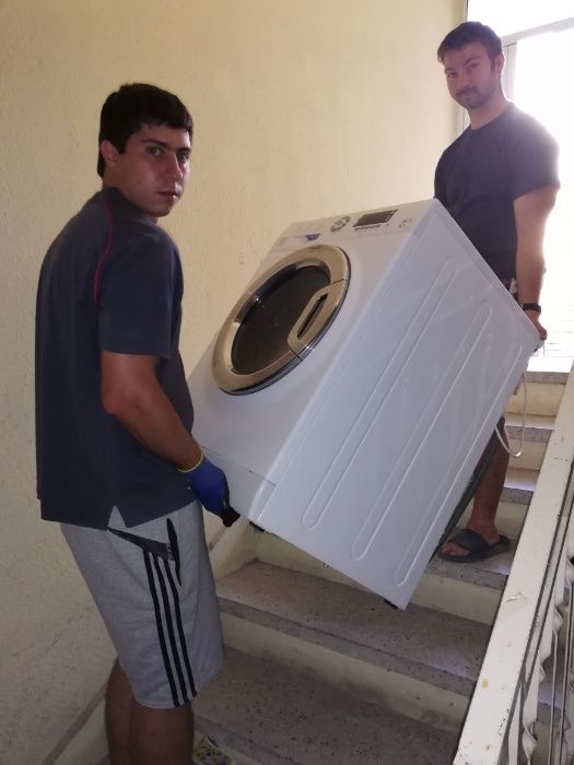 Хамали Варна. Транспортни услуги Варна. Изхвърляне стари мебели