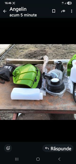 Motocoasa green garden