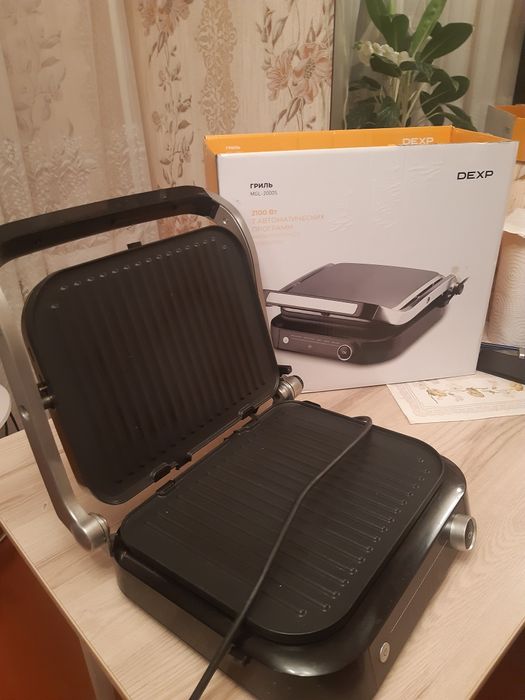 Гриль Dexp б/у электрический