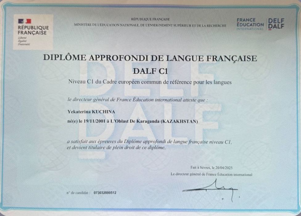 Французский язык (уроки)