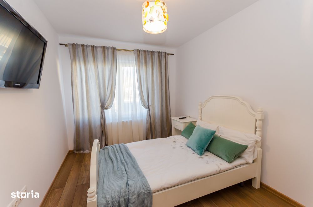 Apartament 3 camere cu gradina proprie 80 mp, parcare, Brana-Selimbar