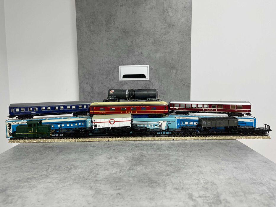 vagoane Marklin, Liliput, Fleischmann trenuleț electric scara HO