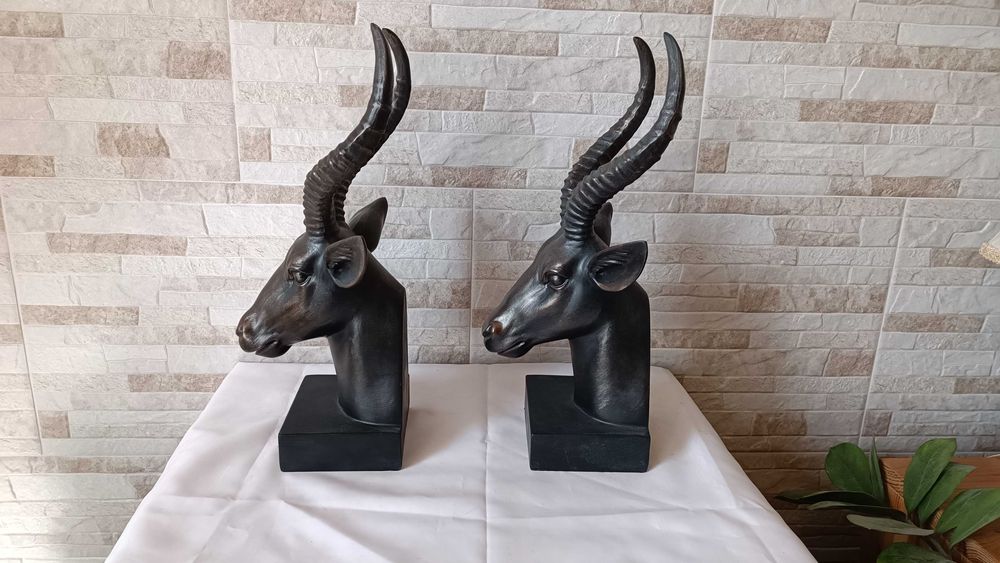 Подпори за книги - стопери - Антилопи - 37см