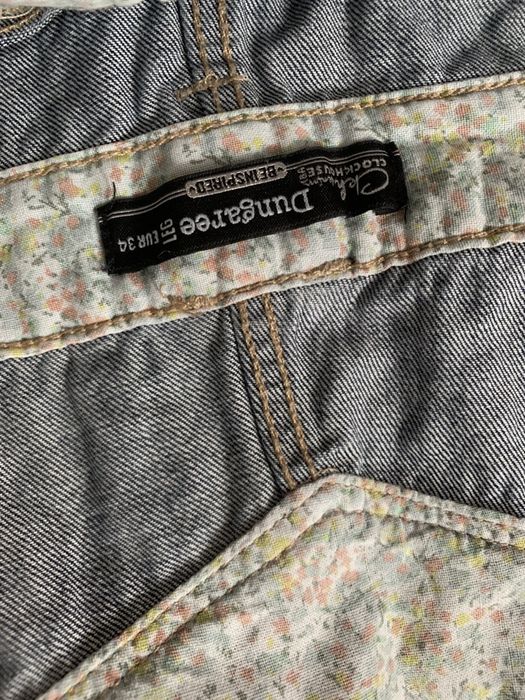 Salopeta de blugi scurti Clockhouse S