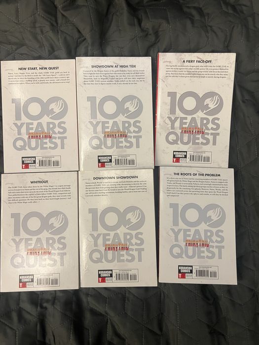 Carti manga fairytail 100 years quest vol 1-6