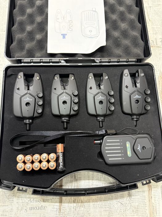 Set 4 avertizori + statie EastShark JZH-RF 2958B NEW 2026