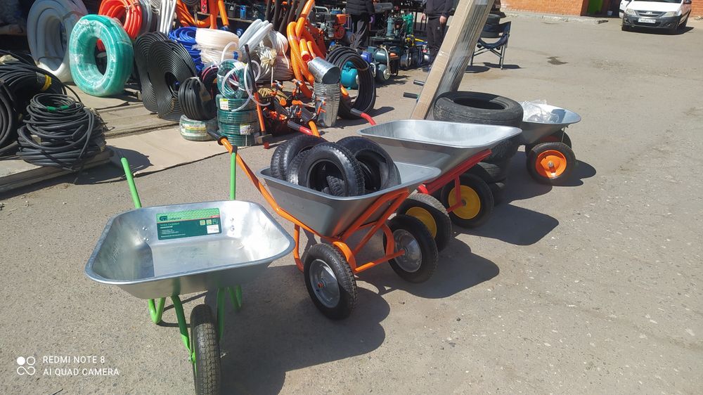 Продам тачки строительный саловые двух одноколесные